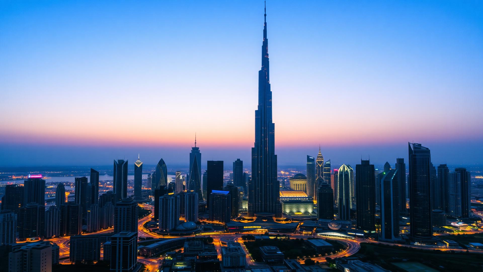 Skyline do Dubai